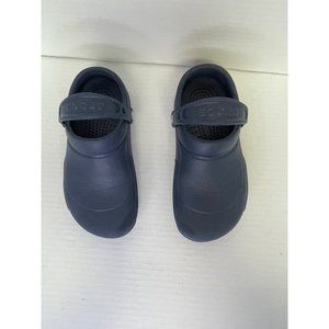Crocs womens size 7 clogs bistro blue slip resistant comfort lightweight